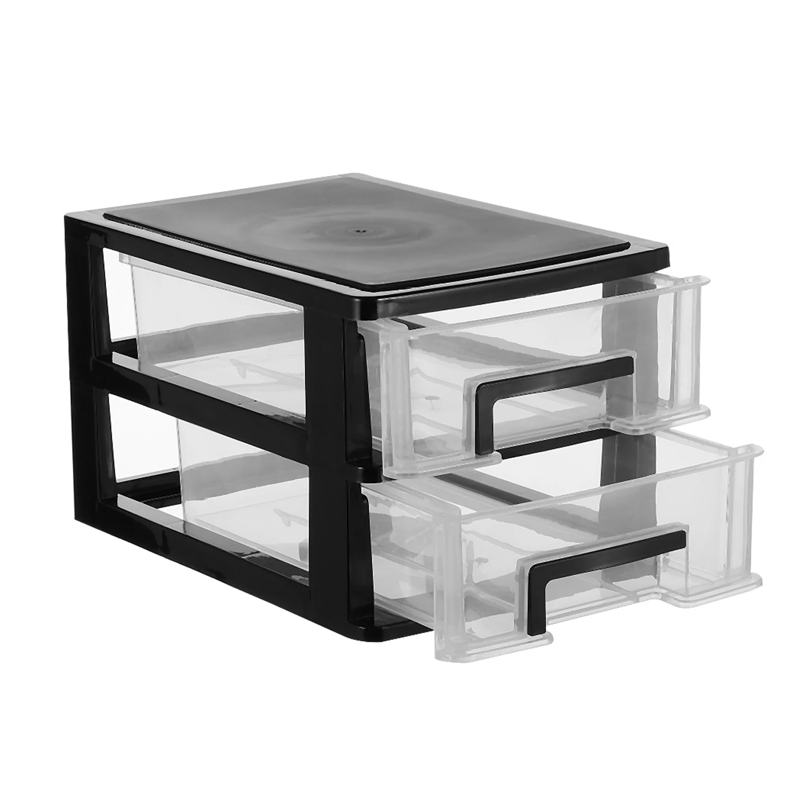 

Drawer Type Storage Cabinet Multi-Layer Plastic Organizer For Office Study Room Desktop Box Lightweight Portable Declutter