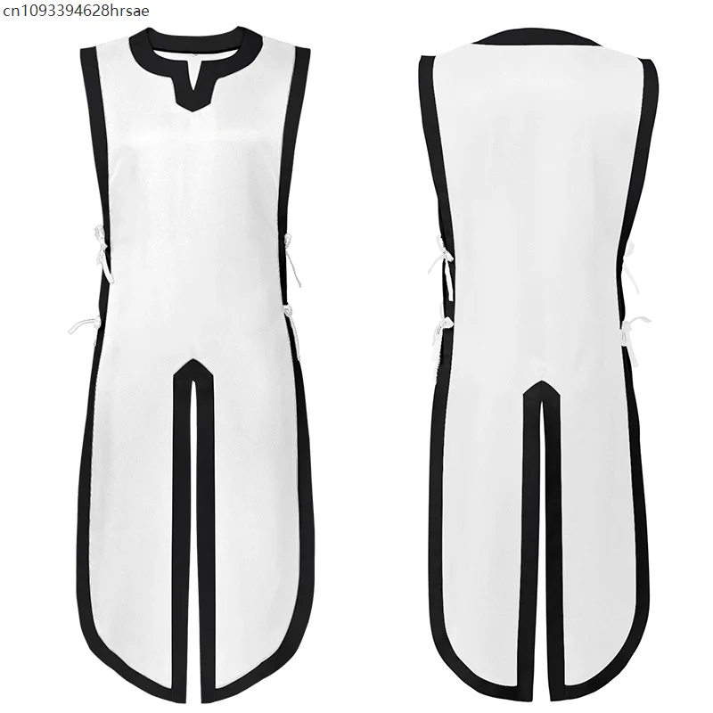 

Medieval Templar Crusader Vest Men Renaissance Tunic Viking Knight Pirate Vintage Warrior Shirts Halloween Cosplay Costume