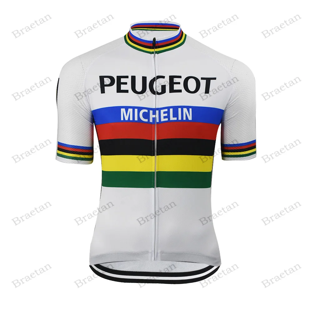 Retro Men\'s Summer Cycling Jersey Classic Bike Mountain Racing Bicycle Cycling Ciclismo Triathlon Bike Wear Clothing Mtb Jersey