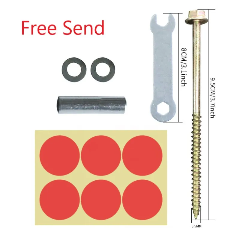 Outdoor Shooting Practice Target Stainless Steel Bird Type Reactive Target Paintball Hunting Shooting Training Target Board