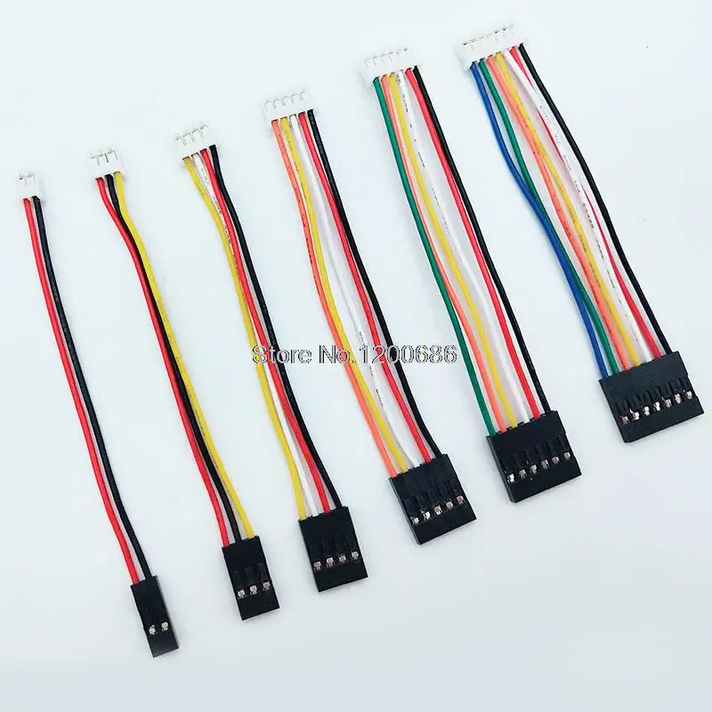 

24AWG 200 мм PH2.0 2,0 мм dupont 2,54 2,54 мм PH Жгут кабеля 2,0 мм Шаг 200 мм двойная головка изготовление на заказ