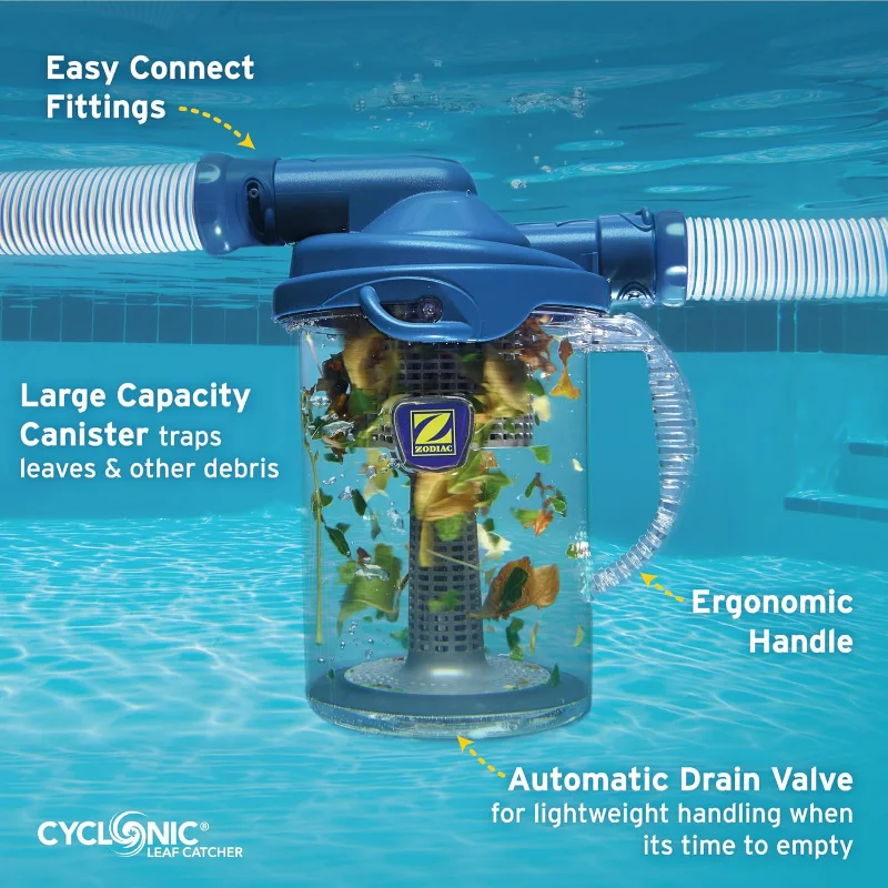 Zodiac Cyclonic Automatic Pool Cleaner Leaf Catcher Canister