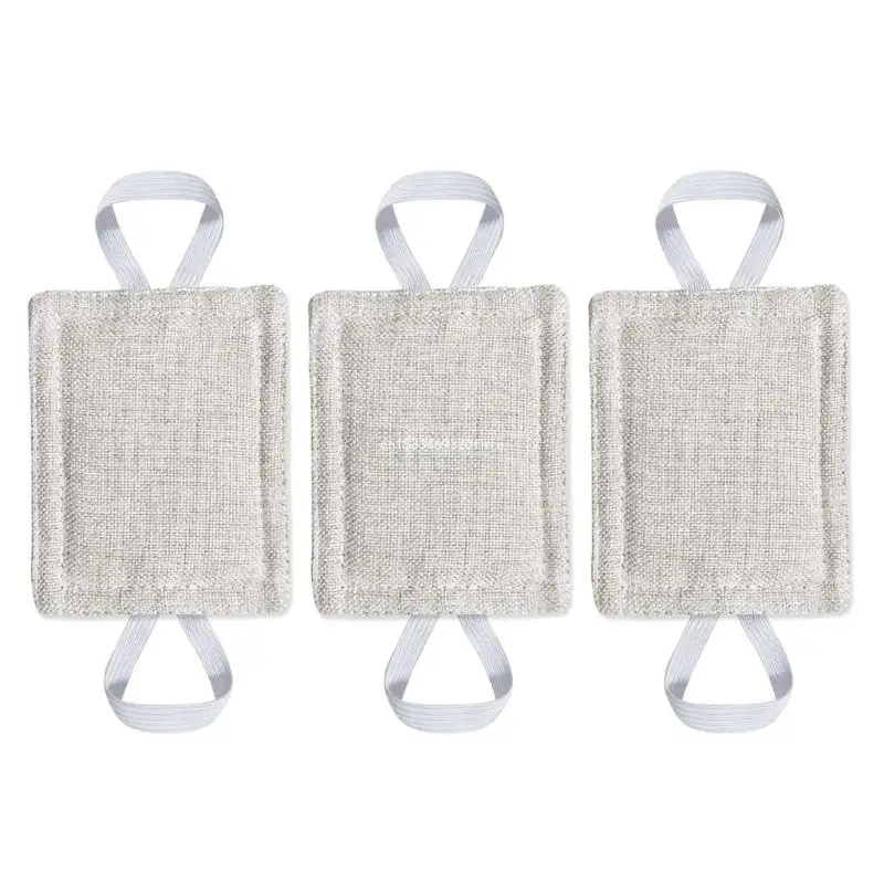 3pcs Padded Door Lock Cover Protectors for Toddler Safety and Sound Dampening