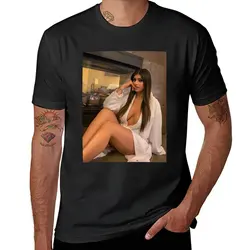 Mia Khalifa T-Shirt boys whites blanks animal prinfor boys Men's clothing