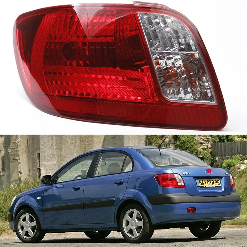 

For Kia RIO 2005-2010 Car Accessories Tail Light Assembly Stop Lights Parking Lamp Replace original Tail light