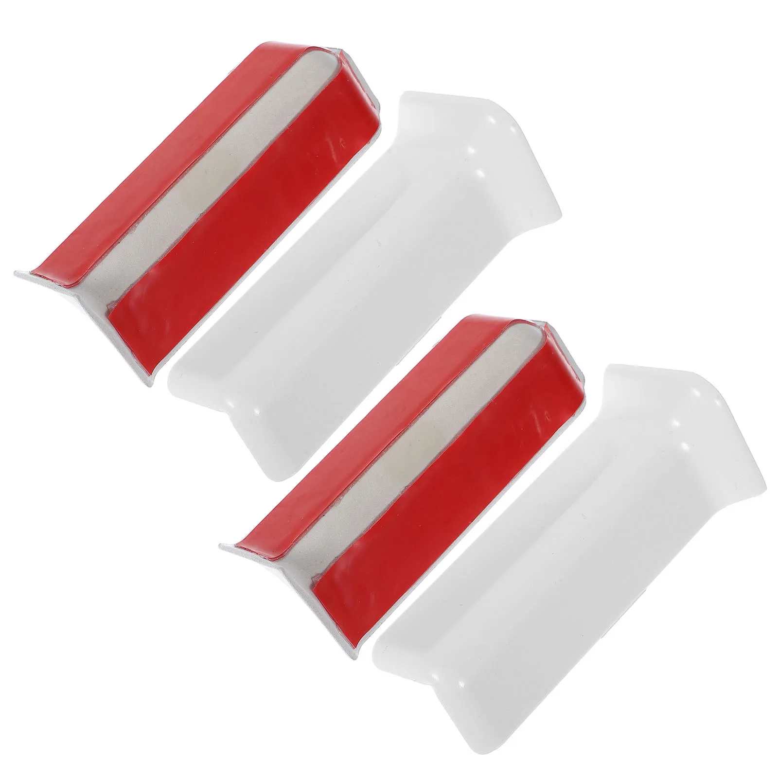 4 قطع من واقيات الزوايا ذاتية اللصق، تصميم سميك، واقيات لوح متينة، حماية حافة أرضية الجدار، غرفة المعيشة، غرفة النوم