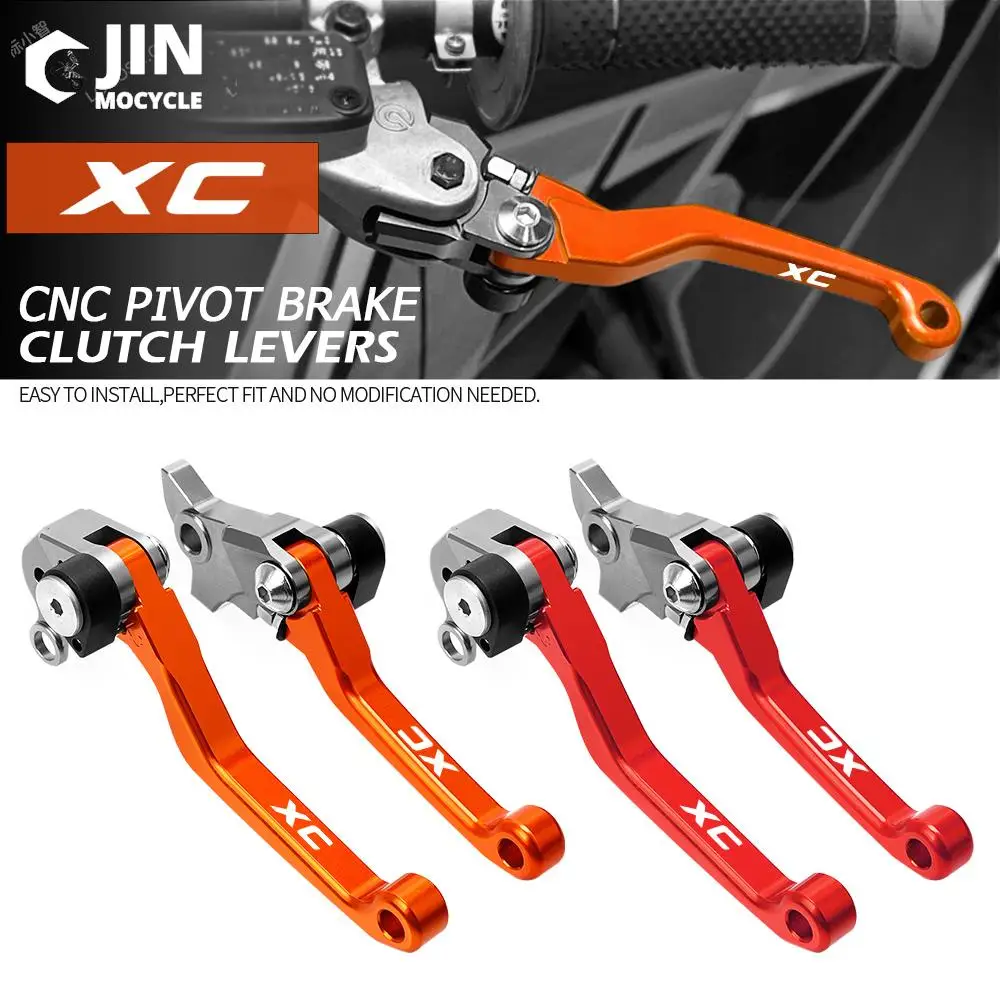 Motorcycle Accessories For 65XC 85XC 105XC 150XC 200XC 250XC 300 XC 450 XC Dirt Bike CNC Brake Clutch Levers Cable Lever Handle 