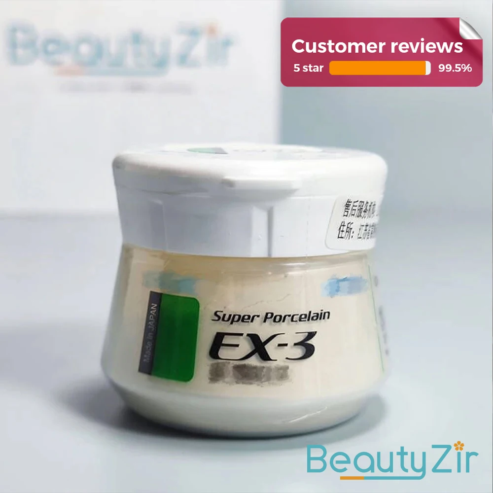 

EU-Dental Noritake SUPER Porcelain Powder EX-3/CZR Body (50g/6g)ES Liquid Free Shipping