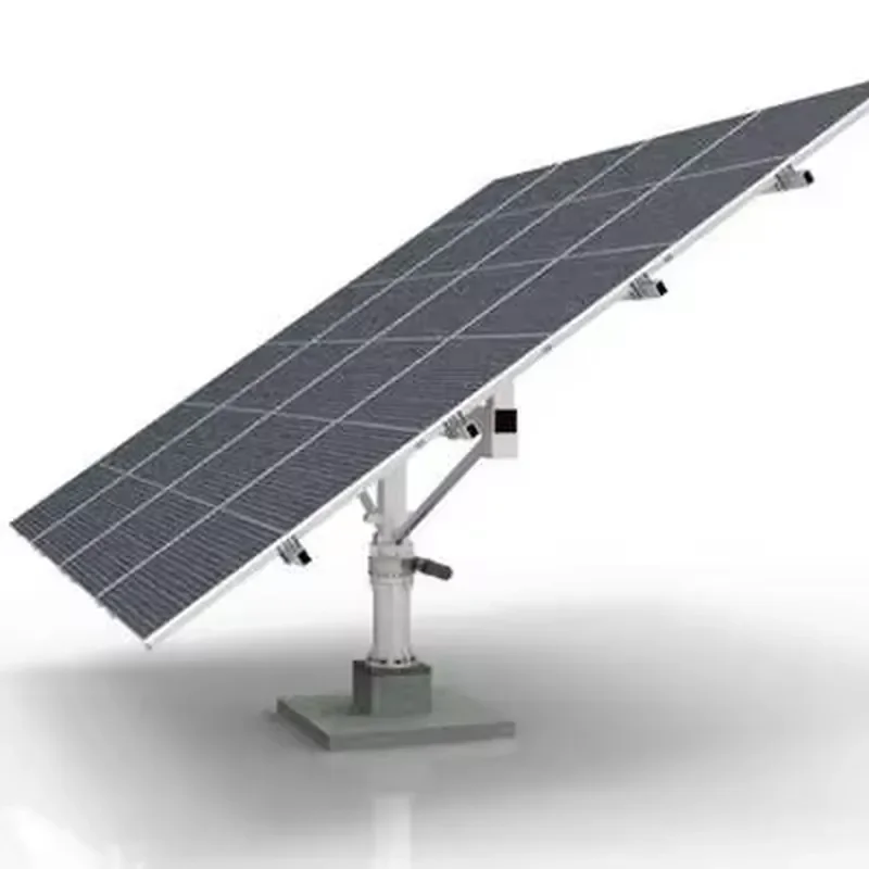 for  Dual Axis Solar Tracking System Adjustable Photovoltaic Mounting Structure Solar Tracker Bracket