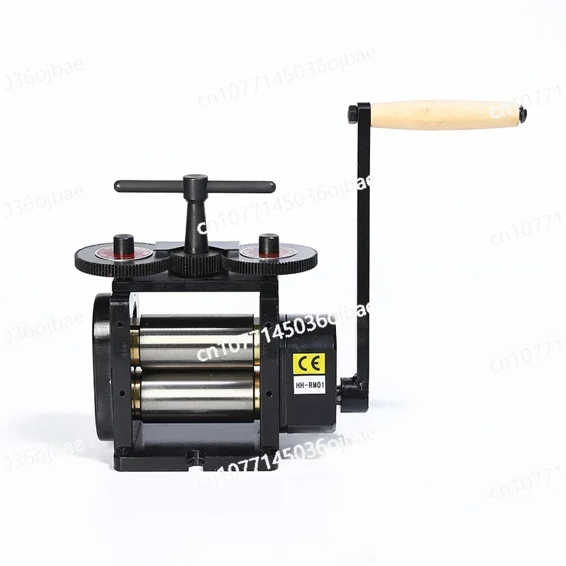 

4: 1 Gear Ratio Manual Jewelry Metal Sheet Rolling Machine Manual Rolling Mill Durable Manual