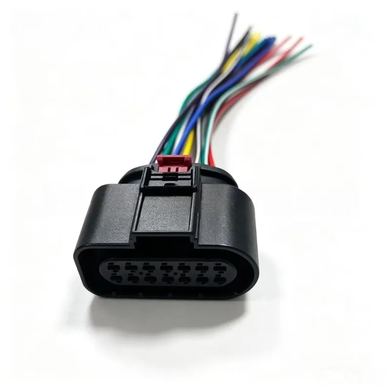 Hot Sale-For VW Skoda Seat A1 A3 Compatible 4H0973717 14Pin Auto Wire Harness Connector Plug Pin