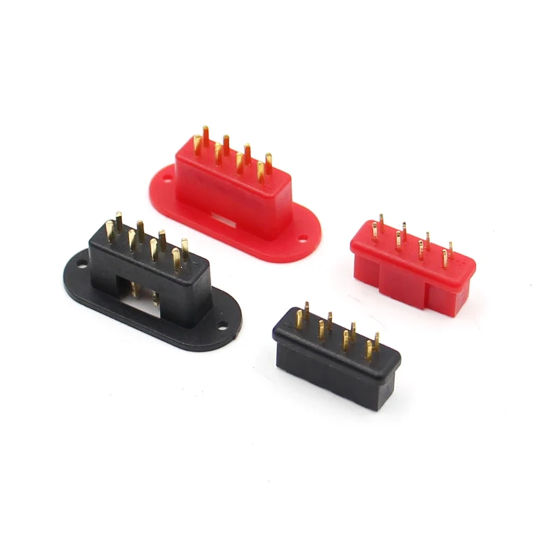 MPX 8 Pin Male and Female Plug Connector Servo Signal 8 Core Charger Low Current Connection Adapter for RC Car Airplane Parts