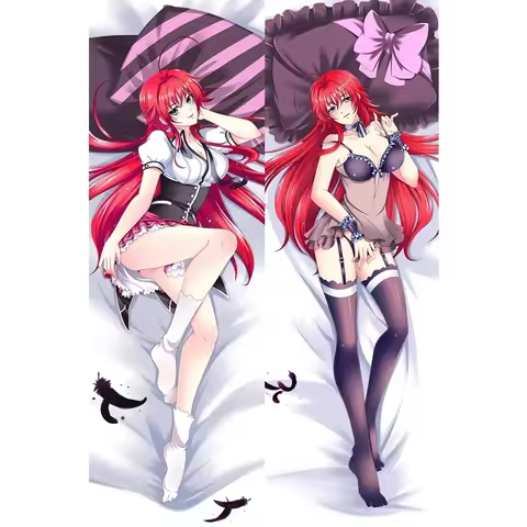 Different Size Anime High School Pillow Cover High School Rias Gremory Dakimakura Case Two-sided Bedding Hugging Body Pillowcase