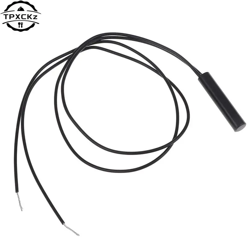 2Pcs Cilindrische Plastic Gemonteerd Reed Naderingsschakelaar Magnetische Sensor Normaal Open