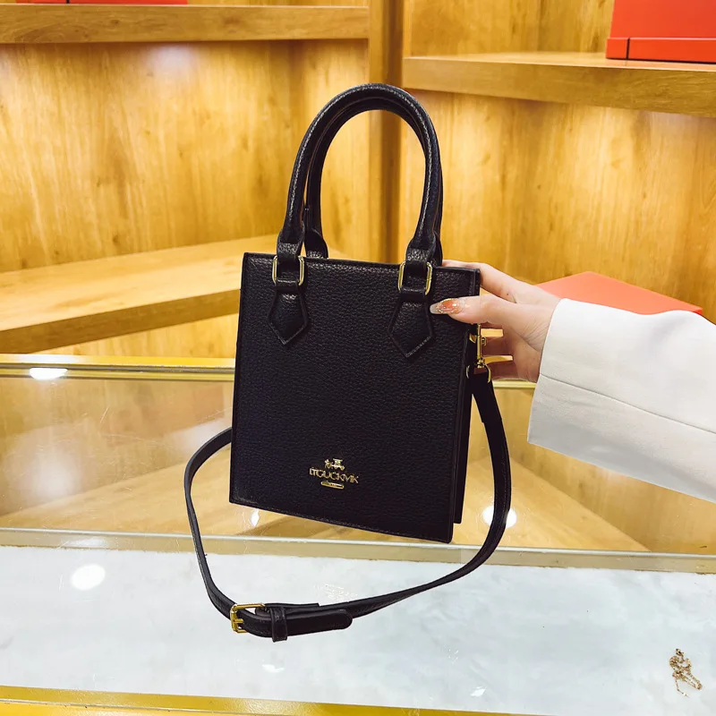 

2025 Classic Small Square Bag for Women, Minimalist Crossbody Purse, Versatile Everyday Shoulder Bag & Handheld Clutch