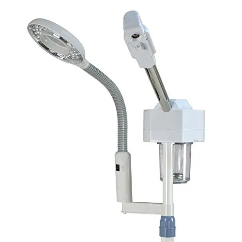 Gezichtsstoomapparaat 2-in-1 Nano Ionische Hot Professional Spa Luxe standaard Ozonstoom Handmatige gezichtsmachine Stoomboot