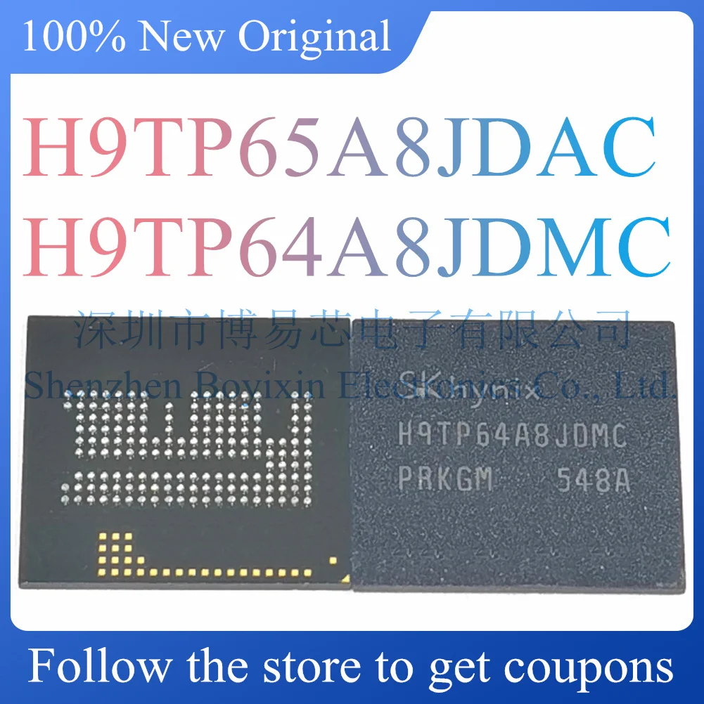 

NEW H9TP65A8JDAC H9TP64A8JDMC.Original genuine 1G+8G LPDDR2 EMCP memory.