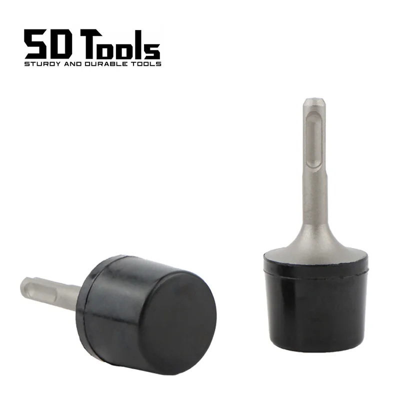 SDS PLUS Shank Electric Hammer Rubber Hammer Head For Tile Lamination /Iron Sheet Flattening/Automotive Sheet Metal Repair Tools