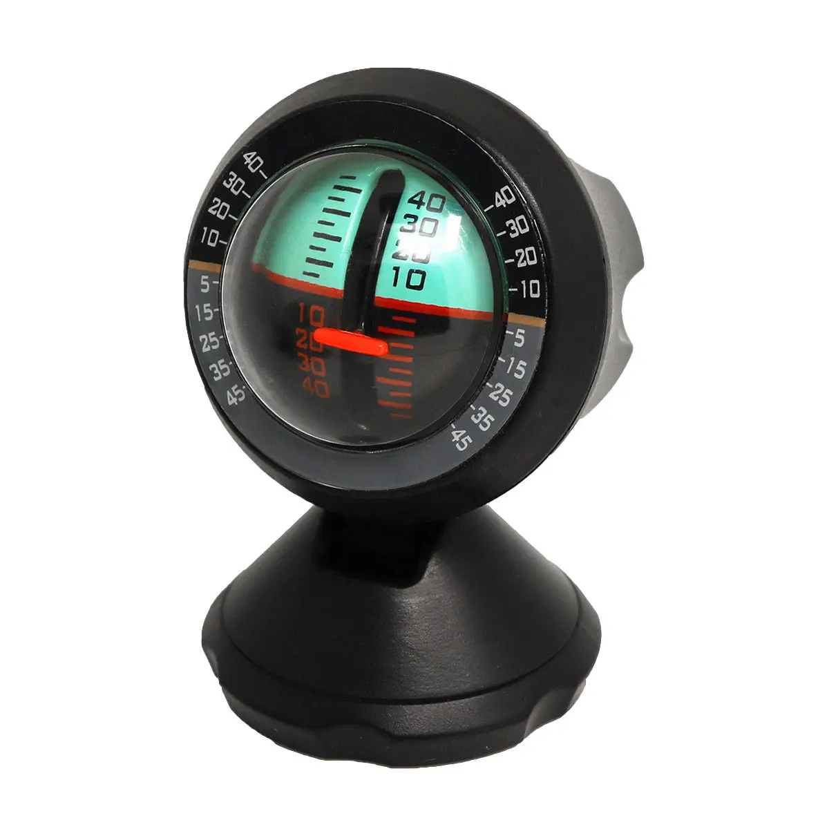 Car Inclinometer Slope Fast Response Angle Level Halloween Christmas New Year Car Tilt Meter Night Driving Outdoor Travel