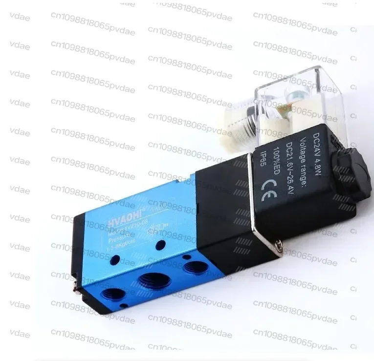 Tool Parts Pneumatic Solenoid Valve 2 Position 1/4 Port 2 Way Normally Closed 2V025-08 Air Compressor Magnetic Control Valve