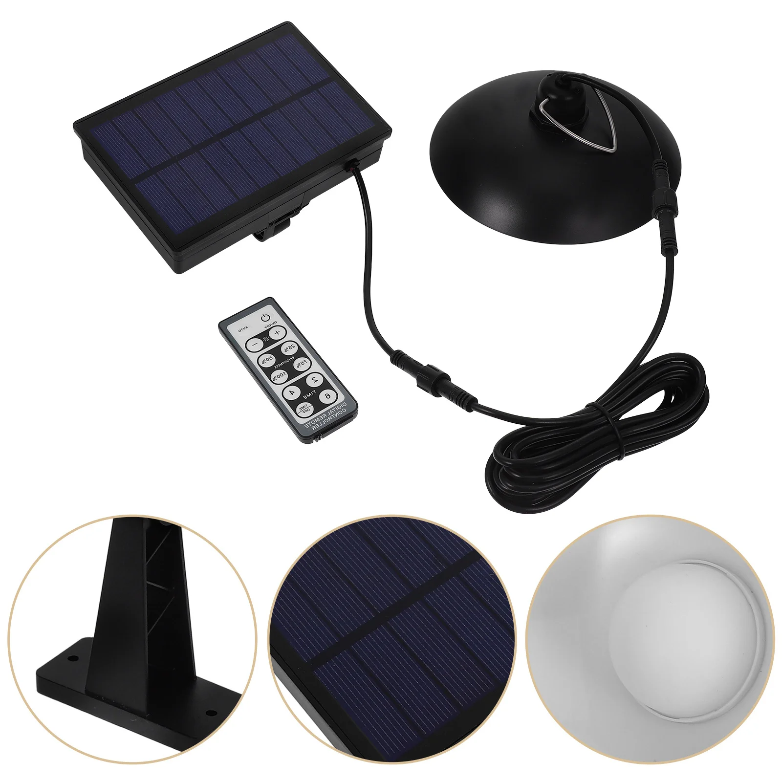 

1Set Solar LED Decorative Light Practical Convenient Outdoor Lighting Tool Good Waterproof Level Healthy Lighting Warm Light