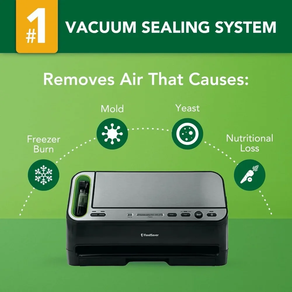 Vacuum Sealer Machine Automatic Bag Detection and Vacuum Sealing