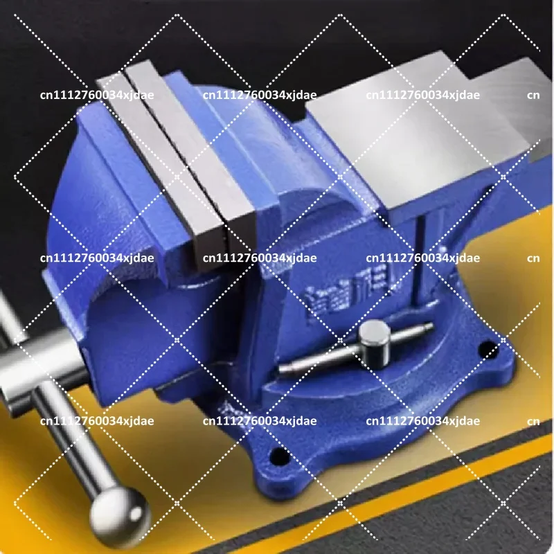 Heavy Duty Bench Vise 3 Inch, Multifunction Small Bench Clamp with 360 Degree Rotation, High Quality Home Workshop Tool