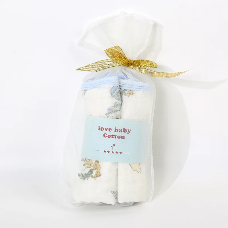 مناشف مربعة من الشاش القطني للأطفال - حقيبة شبكية مكونة من قطعتين، ملابس وجه للأطفال ومرايل لعاب، ناعمة وقابلة للغسل ومسامية #5