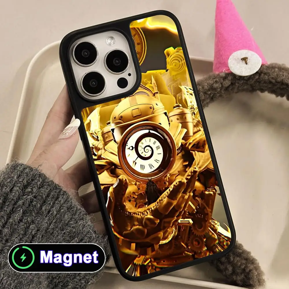 

Skibidi Toilet TV Camera Man Phone Case for iPhone 17 16 15 14 13 12 11 Air Pro Max Plus Matte Surface Magsafe Cover