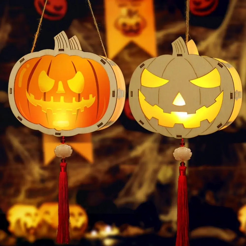 متوهجة فانوس الهالوين DIY يده اليقطين هالوين اليقطين فانوس القراصنة الكابتن الساحرة اليدوية فانوس ألعاب أطفال