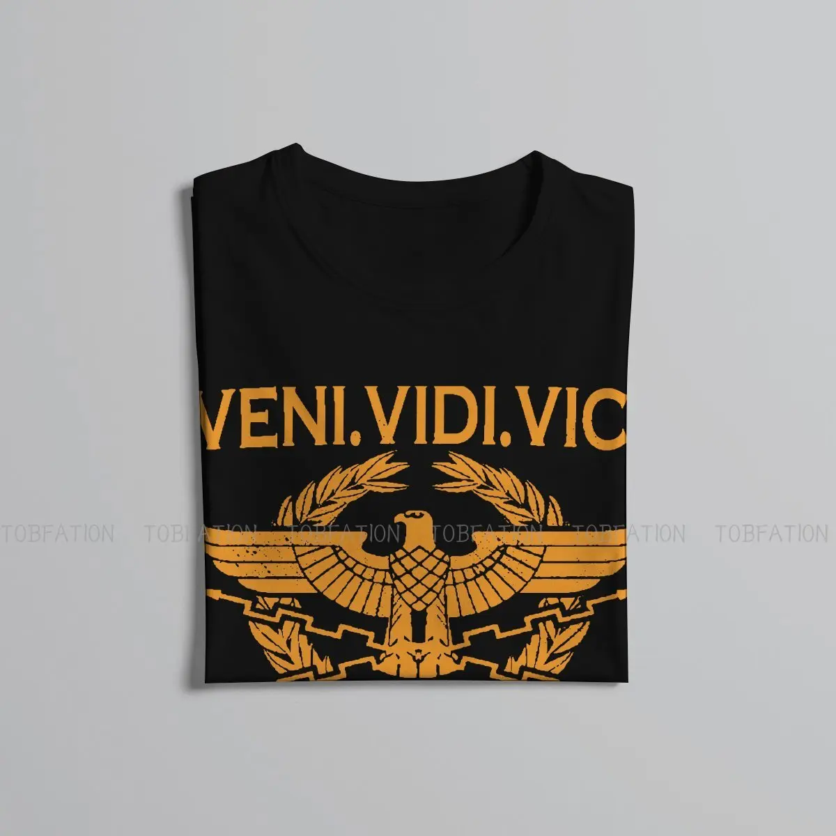 Roman Culture Veni Vidi Vici T Shirt Classic Punk High Quality Tshirt Loose Crewneck Short Sleeve