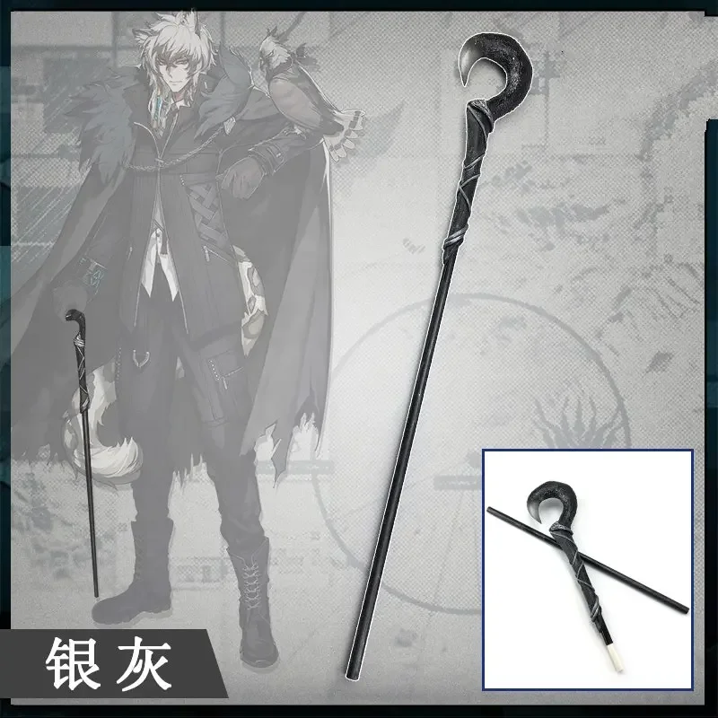 

Game Arknights Silver Grey Cosplay Walking Stick Weapon Cosplay Props for Halloween Carnival Party Event