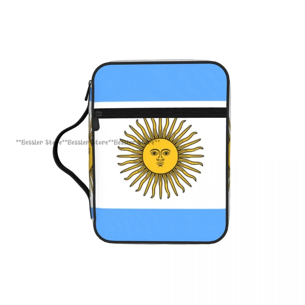 

Сумка для книг с флагом Аргентины, христианский органайзер для книг, дорожная сумка для церкви