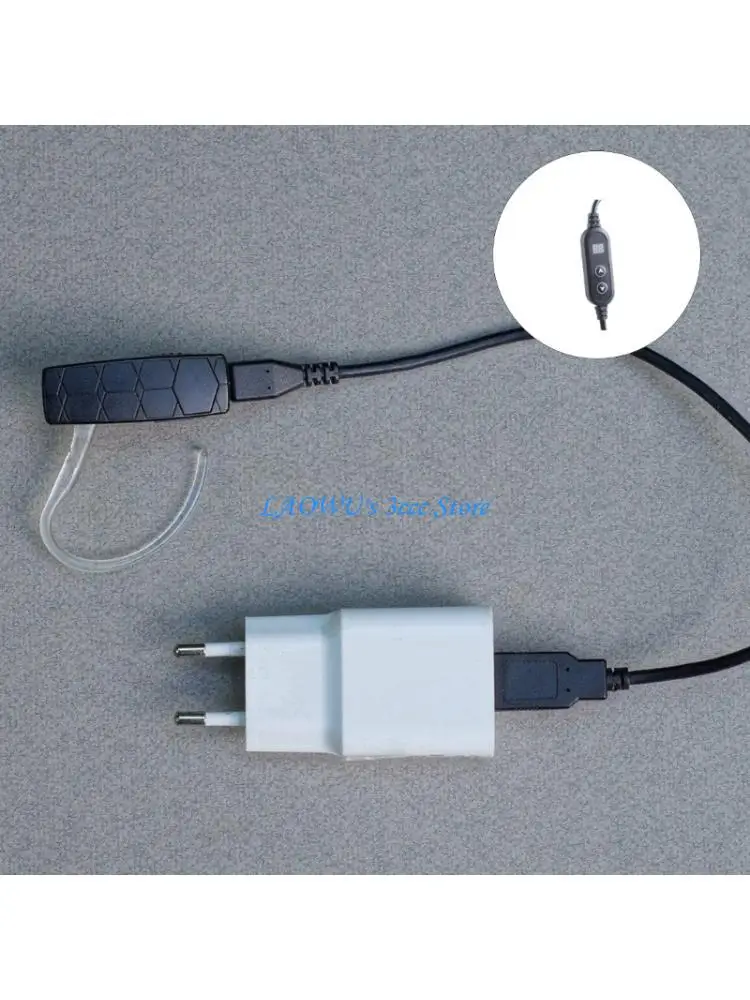 

Y8AD USB C PD Fast Charging Cable Adjustable 5V-20V Output With 1pc DC3.5x1.35mm Tip For Routers Cameras Fan Printers
