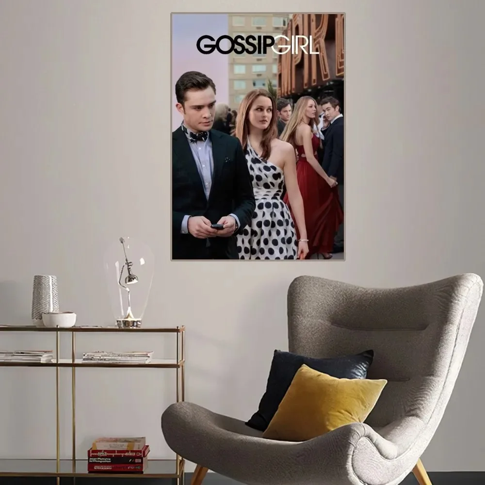G-Gossip Fashion Girl Poster Home Room Decor Aesthetic Art Wall Painting Stickers Canvas Painting view 5