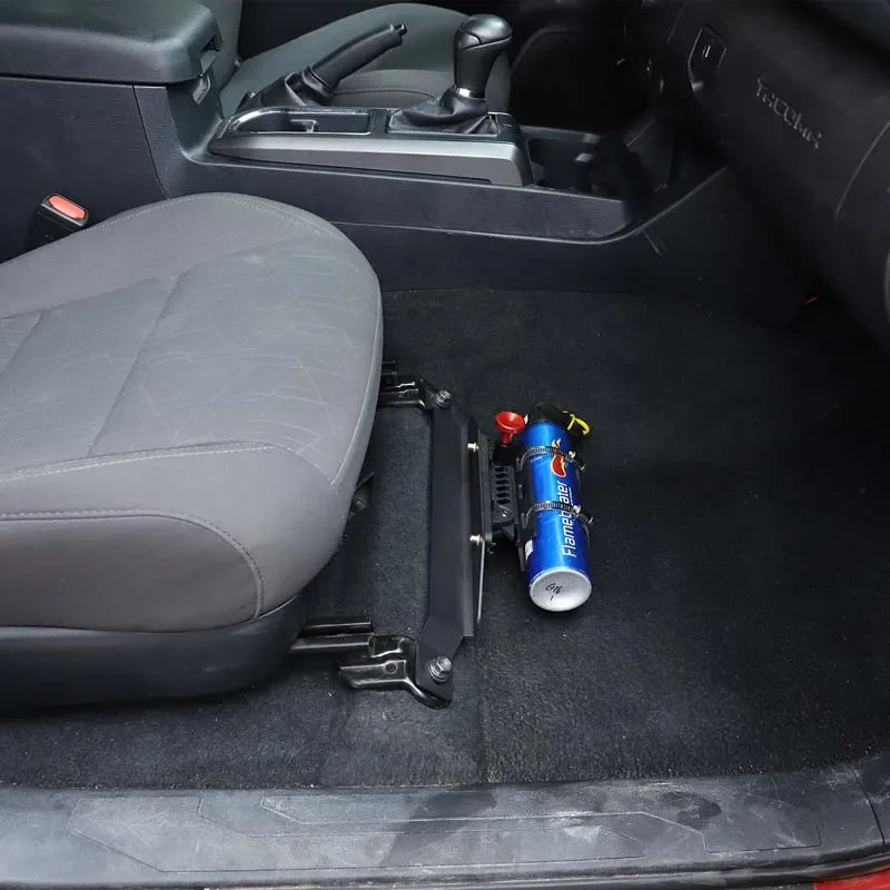 

metyoucar For Toyota Tacoma 2016-2022 Car Co-pilot Front Passenger Seat Fire extinguishing bracket Interior Car Accessories