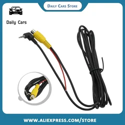 Rearview Camera Connection Cable To 2.5mm AV Converter Cable Car Rear View Reverse Parking Camera To Car DVR