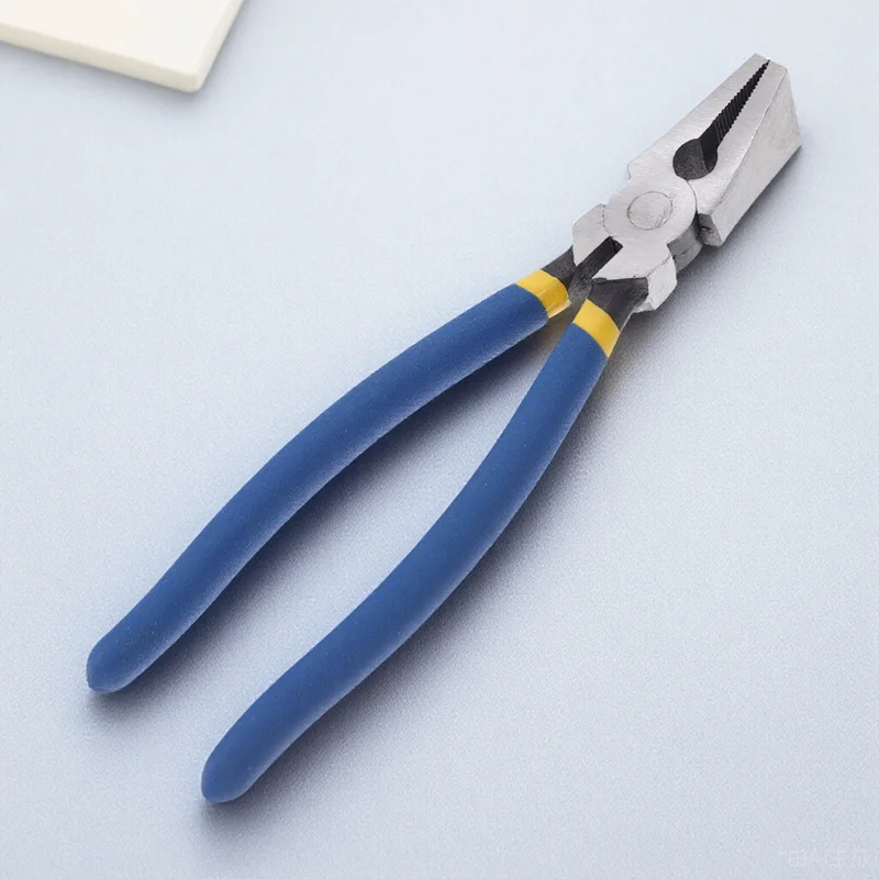 كماشة زجاجية منزلية متعددة الوظائف أداة يدوية مع مقبض مريح مضاد للانزلاق لقطع البلاط الزجاجي كماشة يدوية #6