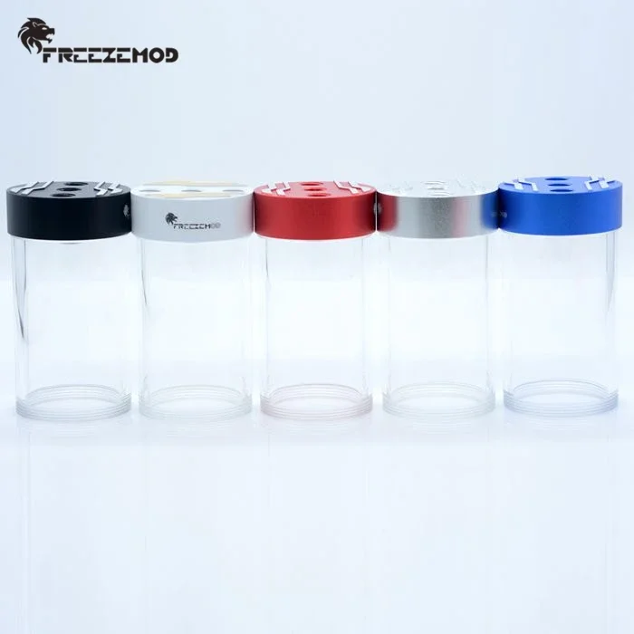 FREEZEMOD Computer Liquid Cooling Reservoir res Built-in Defoamer OD60MM Water Tank 66mm/116mm/166mm/216mm/266mm/316mm