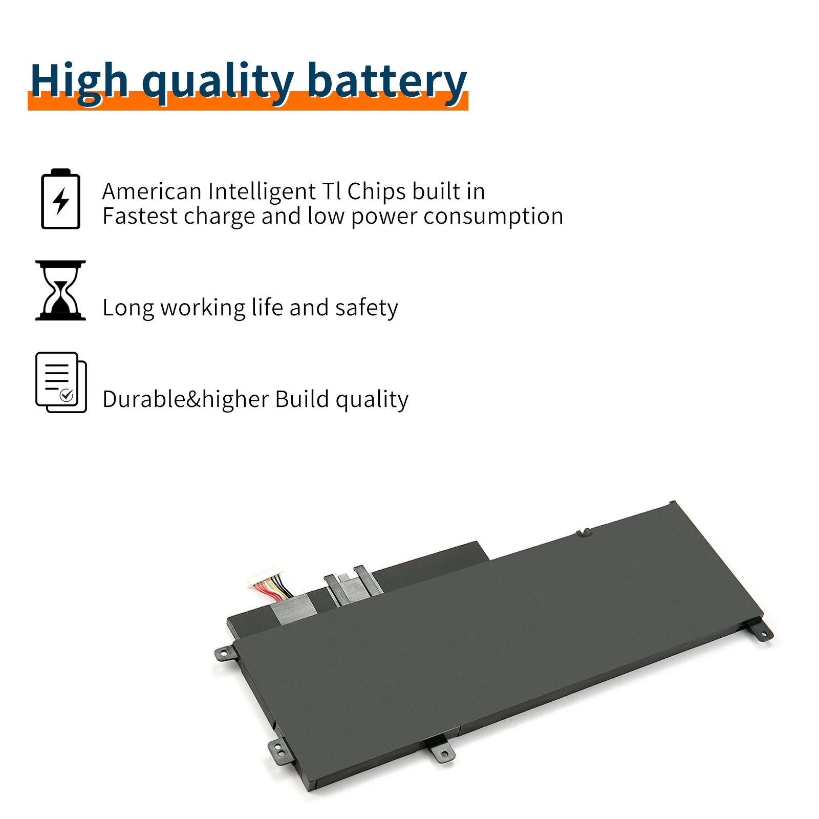 C41n1809 Laptop Batterij Voor Asus Zenbook Flip 15 Ux562fd Ux562fn Q536fd Vervang Onderdelen 0b200-03070000 2 Jaar Garantie