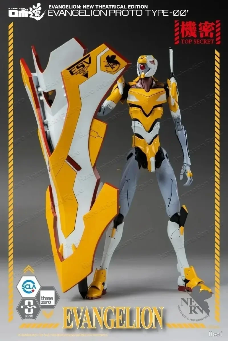In stock Origina Threezero EVA ROBO Road Neon Genesis Evangelion New Theatrical Edition EVA Unit Zero (modified) Anime Model Toy