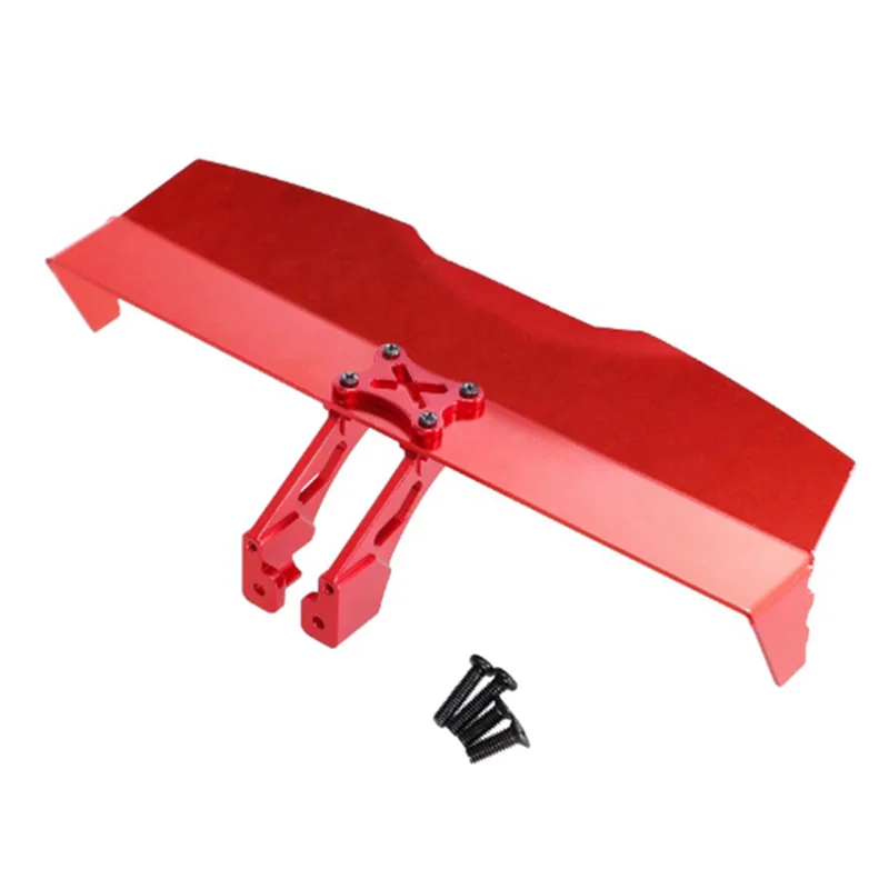AINY-Metalen GT Ducktail Spoiler Beugel Accessoires Staart Vleugel Accessoires Deel Voor Wltoyss 1/12 1/14 144001 124019 RC Auto