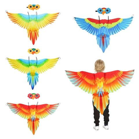 Parrot Wings Cloak Bird Costume