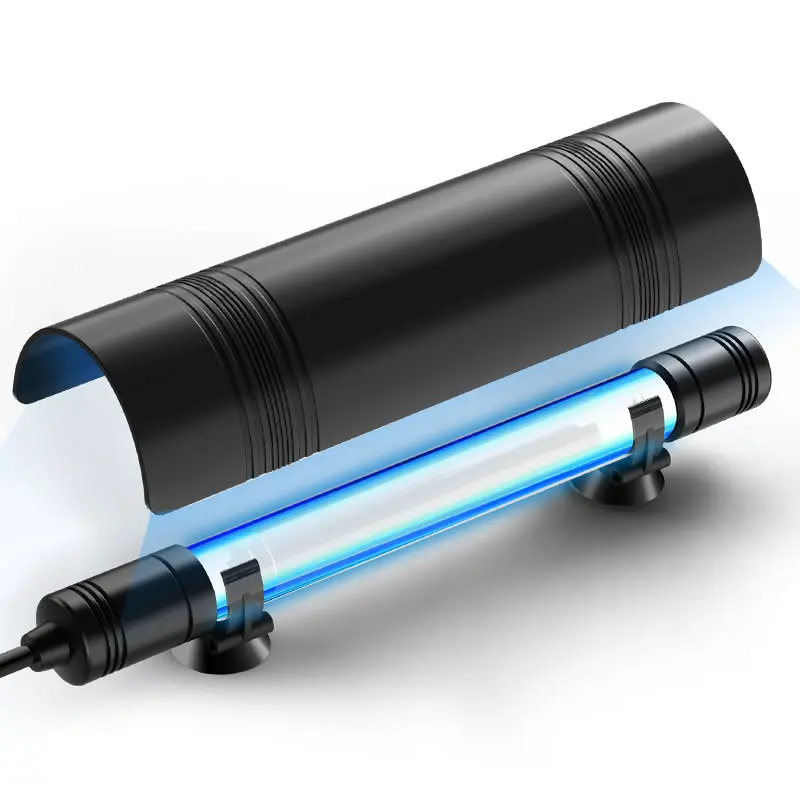 Lampa UV do sterylizacji wodą, zanurzalna, 3-14W, filtr ultrafioletowy do akwarium, wodoodporny oczyszczacz wody do akwarium, stawu, koralowca, pecera