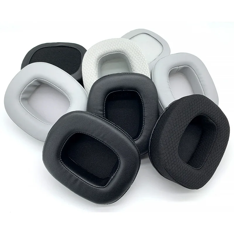 

Replacement Breathable football net/PU Ear Pads for Redragon H510 Zeus H520 Icon H710 Helios Headphone earmuffs repair parts