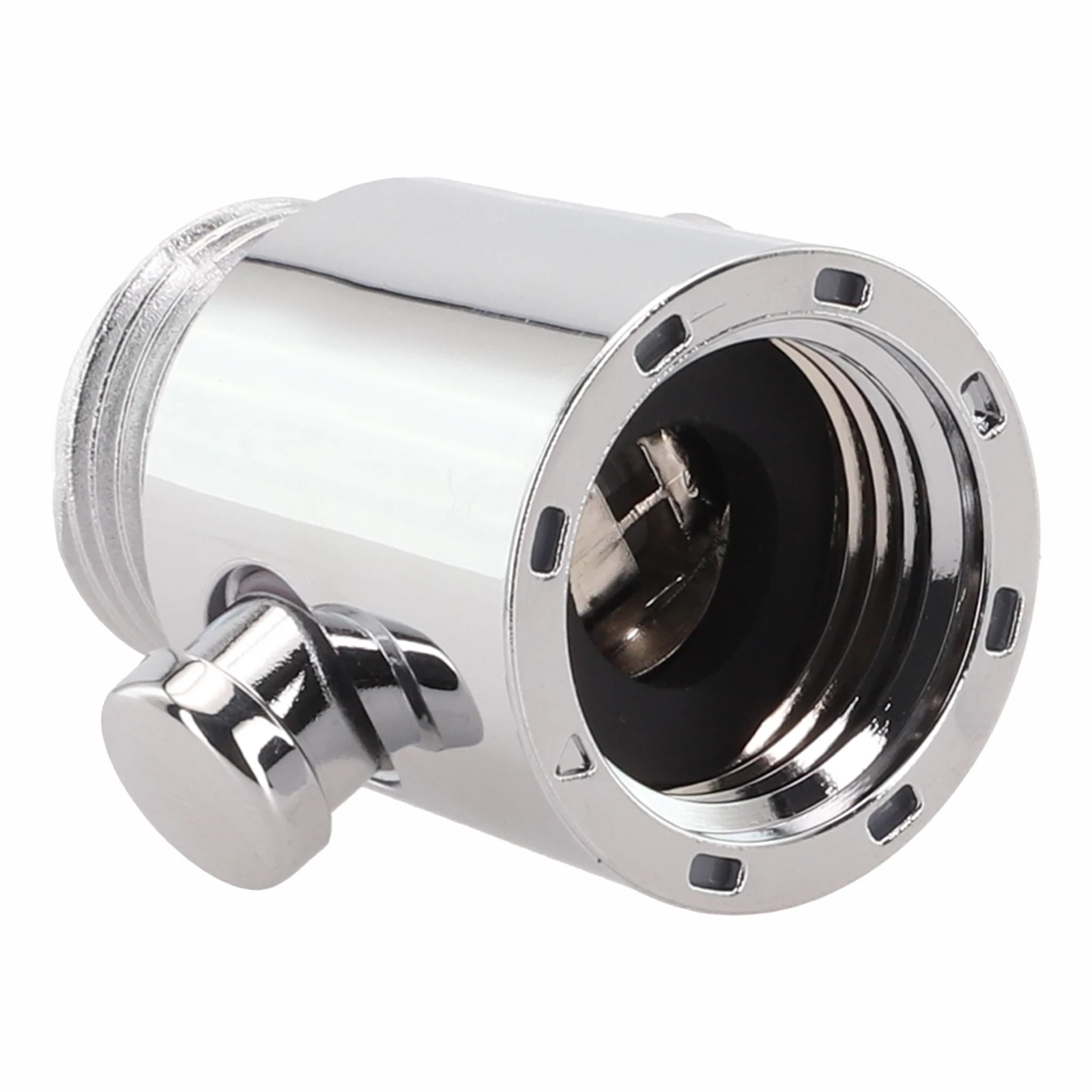 Control de ducha de mano, interruptor de Control de cabezal de ducha, galvanoplastia para baño, práctico accesorio de baño duradero