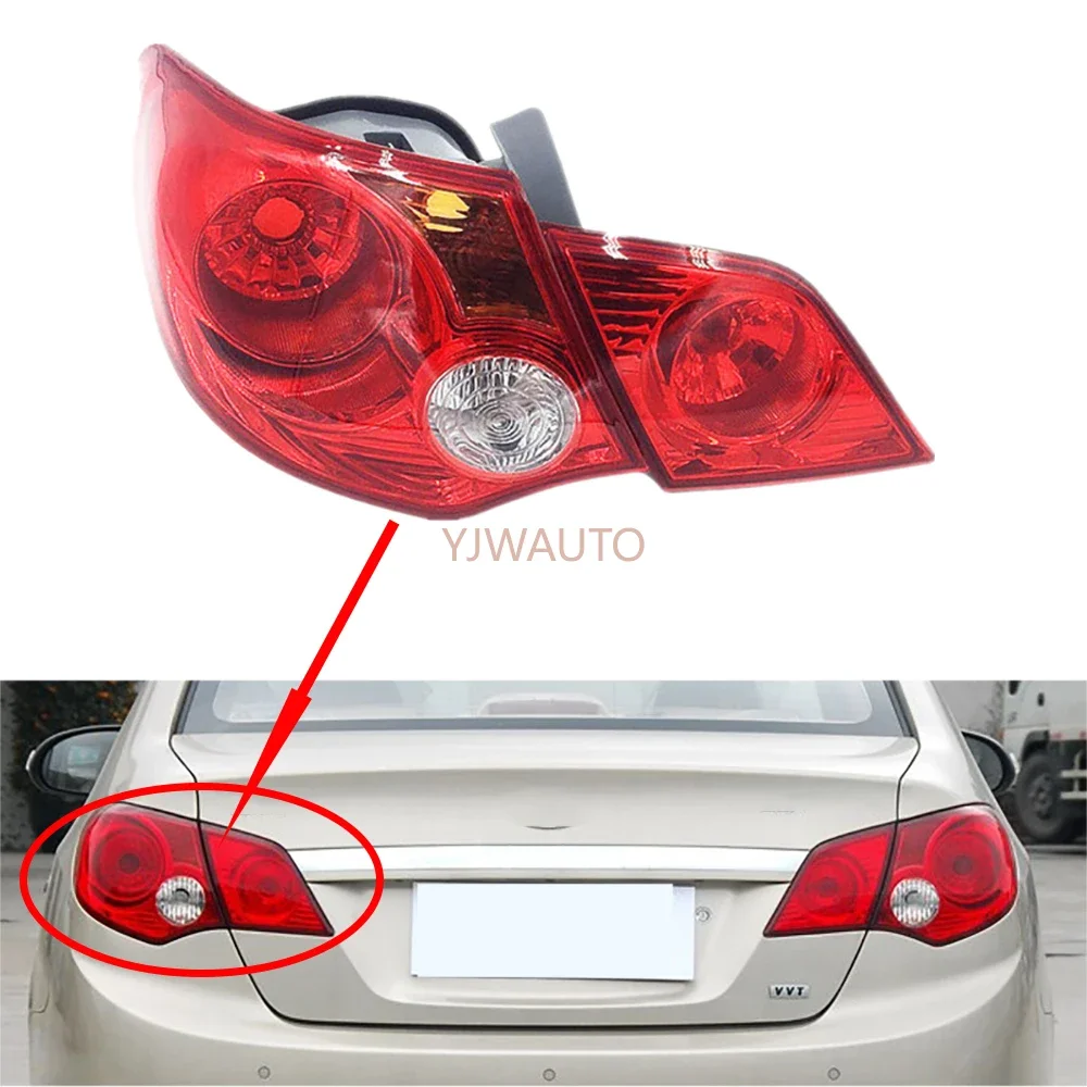 

For Hyundai Elantra 2008 2009 2010 Tail Light Car Taillight Assembly Auto Rear Lamp Brakelights Turn Signal Reversing Fog Lamp