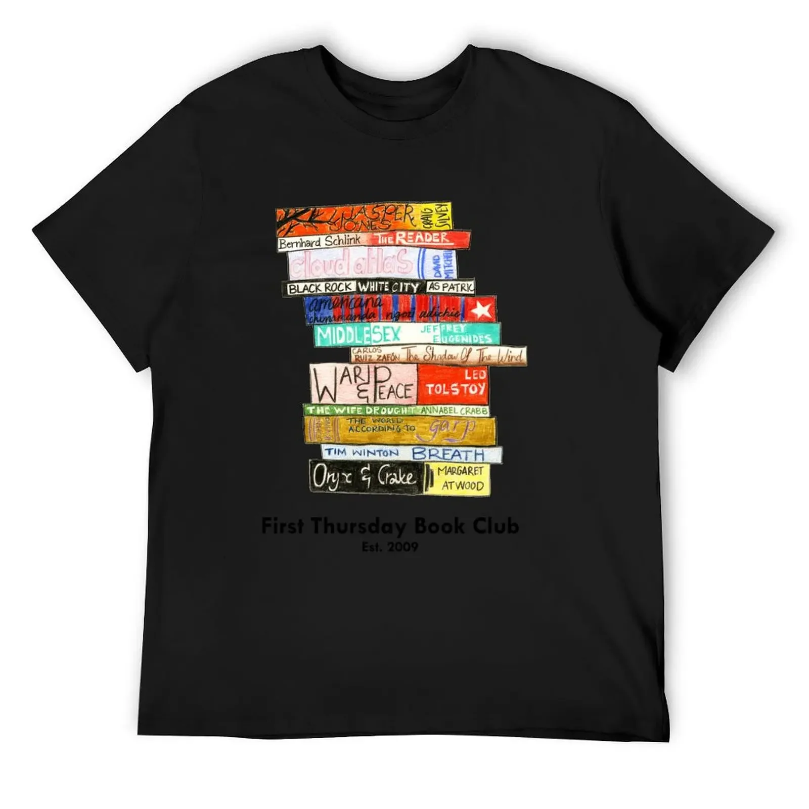 First Thursday Bookclub T-Shirt custom t shirt anime figures Aesthetic clothing vintage t shirt men