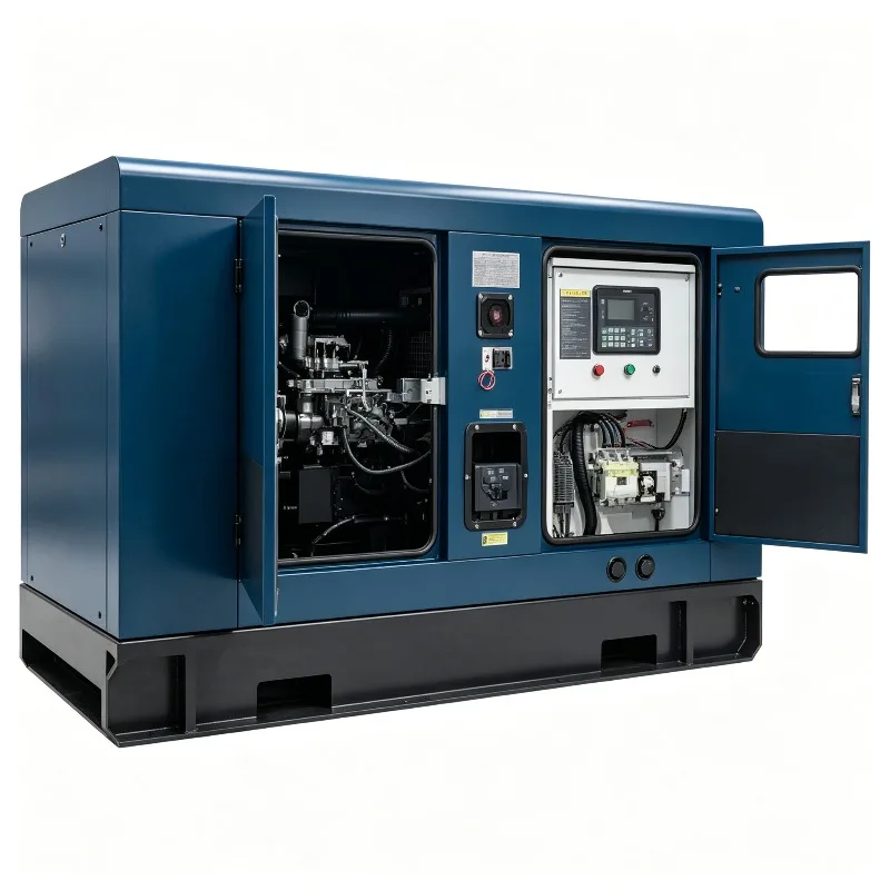 120kW-250kW Diesel Generator Silent Three Phase Industrial Genset Heavy Duty Industrial Genset Emergency Backup Generator Set
