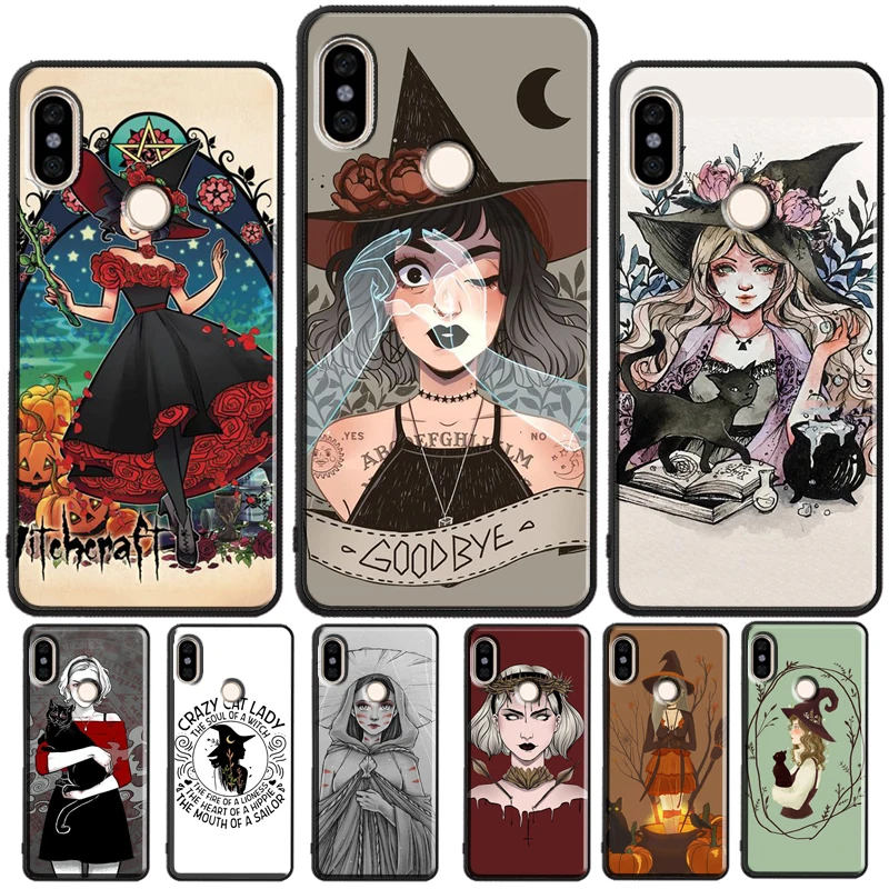 Witch Witchcraft For Redmi Note 11 Pro Phone Case For Redmi Note 10 Pro 7 8 9 Pro 10S 9S Redmi 10 9A 9T 9C